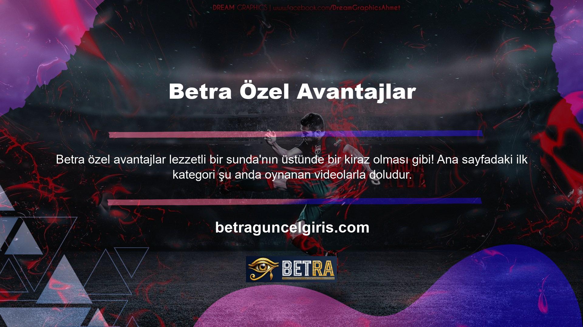 Sol kategorilerdeki çeşitli sporları keşfetmek için bu sekmeye tıklayın